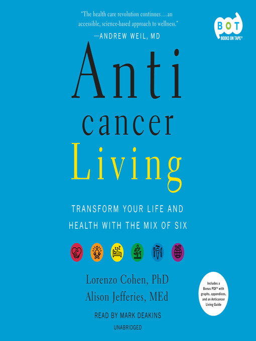 Title details for Anticancer Living by Lorenzo Cohen PhD - Wait list